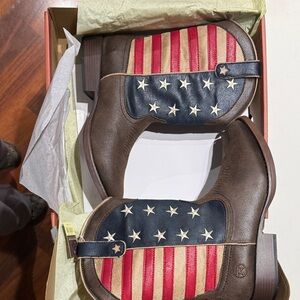 Roper Brown Square Toe Boots NWT